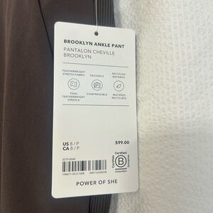 Athleta Brooklyn Ankle Pant - Brown